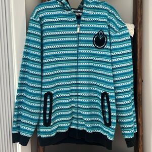 Vintage OG Nomis Men’s Full Zip Hoodie, Simon Chamberlain, Heavyweight, Sz L